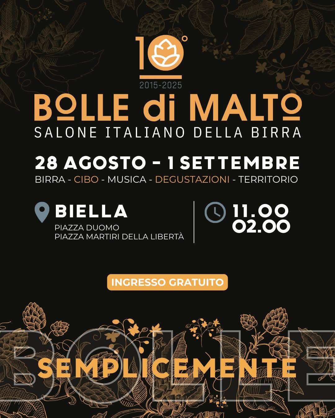 BOLLE DI MALTO edizione 2025