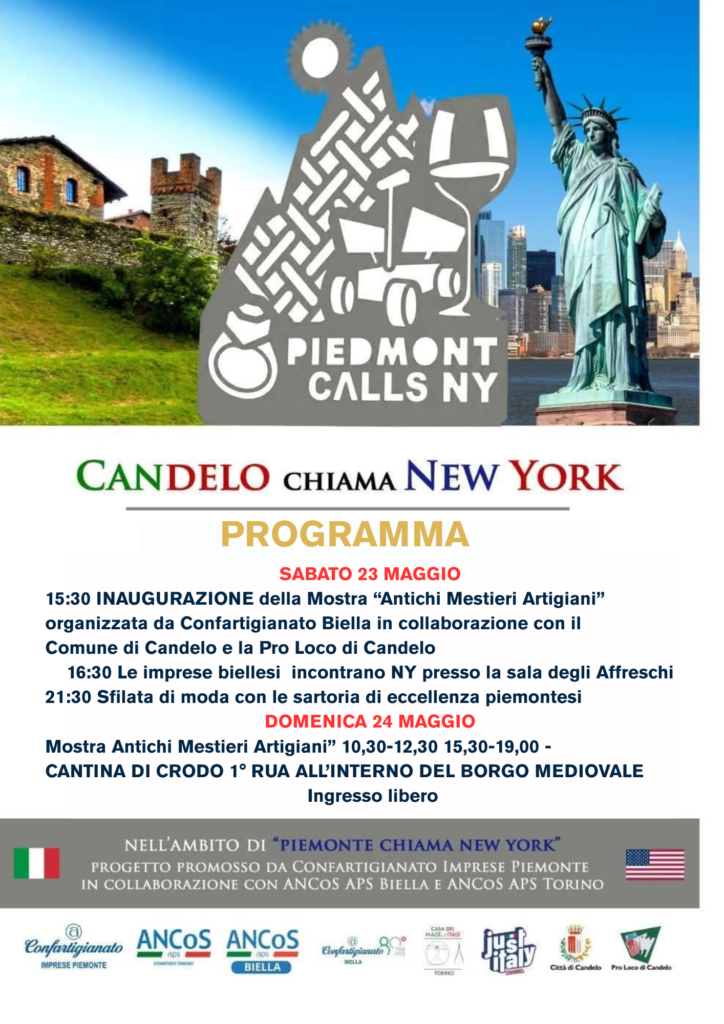 PIEMONTE CHIAMA NEW YORK